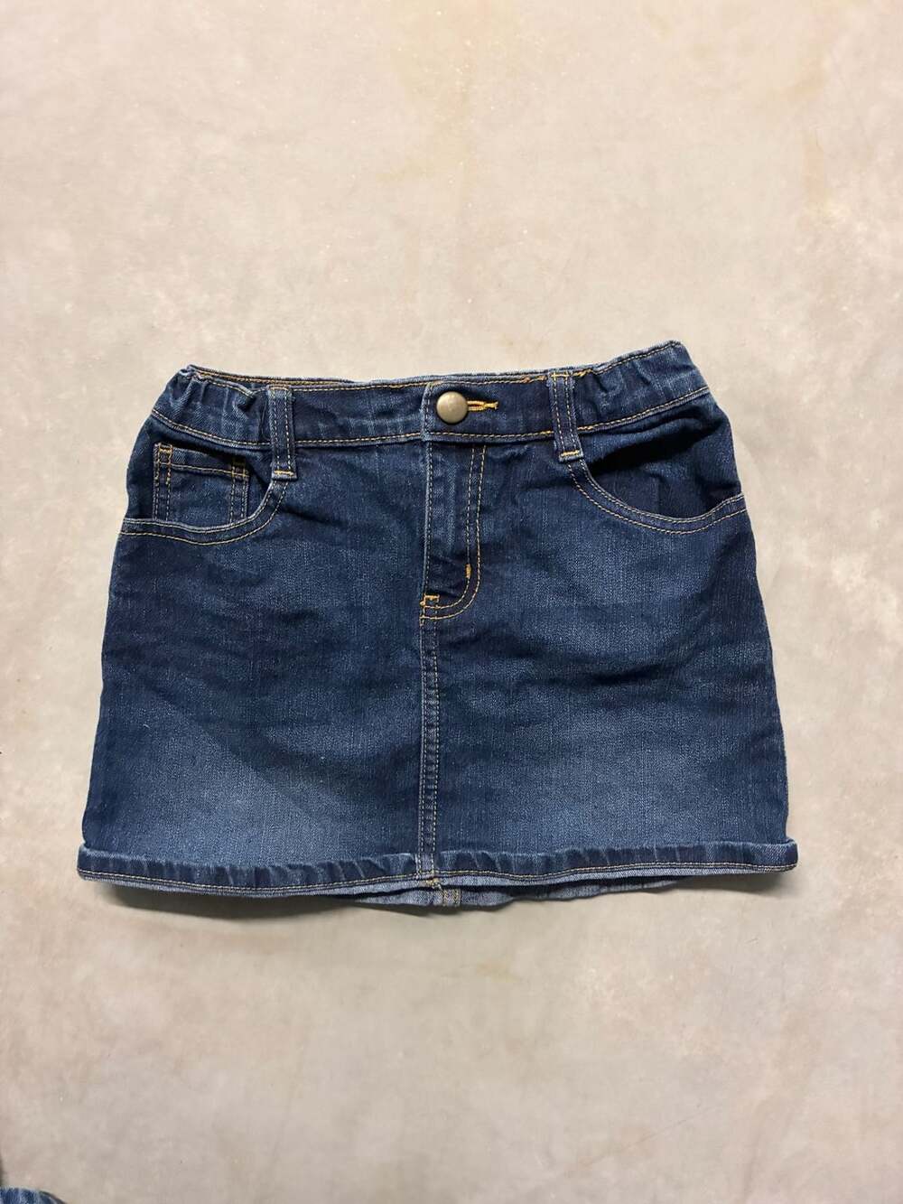 Crazy 8 Kids Denim Skirt Dark Wash Size 8